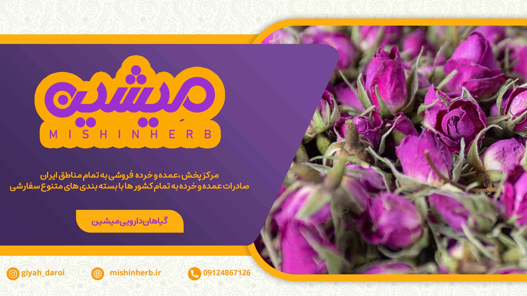 فروشنده عمده گل محمدی